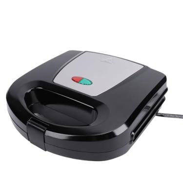 Imagem de Asixxsix Máquina de Waffle, Ferro de Waffle Elétrico Portátil Antiaderente de Aço Inoxidável Com Revestimento Antiaderente, Placas Duplas, Cozimento Rápido, para Lanches Caseiros