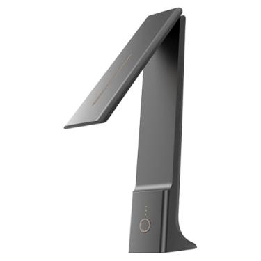 Imagem de KiBcsLic Luminária de mesa LED dobrável, com intensidade ajustável, fácil de usar, prática e, com carregamento USB, ideal para leitura em casa ou no