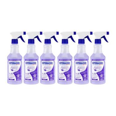 Imagem de Kit 6 Coperalcool Multissuperfícies Lavanda 500ml. Segredos da Naturez