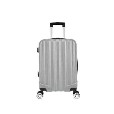 Imagem de Mala de Bordo ABS 4 Rodas Future Fortt Prata MFB01-PR