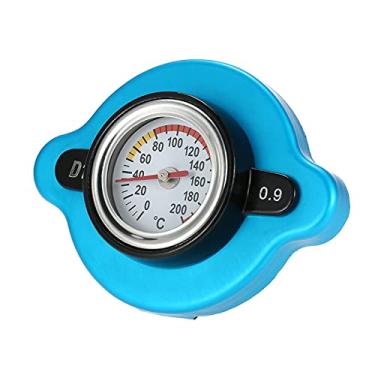 Imagem de LUGU Tampa da tampa do radiador termos de 0,9 bar com calibre de temperatura do Temp da água para o reboque da empilhadeira do caminhão