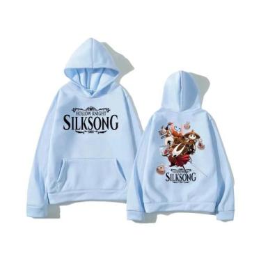 Imagem de Moletom Unissex Hollow Knight Silksong De Manga Longa Casual Moda De R