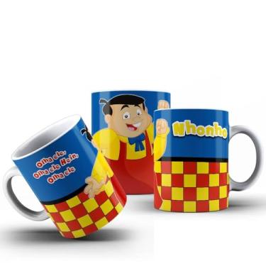 Imagem de Caneca Série Turma Do Chaves Todos Os Personagens Porcelana 325ml (NHONHO)