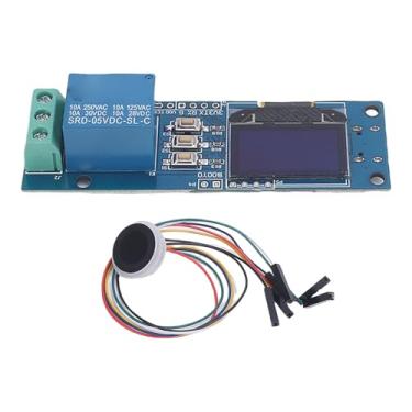 Imagem de YWBL-WH Módulo de relé de Impressão Digital ZW101, Módulo de Controle de Acesso por Impressão Digital Com Display OLED de 0,96 Polegadas para Caixa de Segurança e Fechadura de Porta
