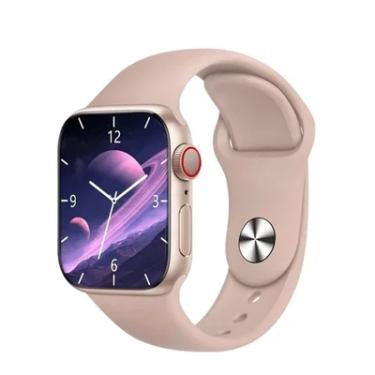 Imagem de Relógio Digital Elegância Sport Rose Feminino Multiira Rosa.