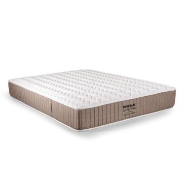 Imagem de Colchão Casal Mola Ensacada 28x138x188cm Firm Cronos By Herval One Side Pillow Branco/bege