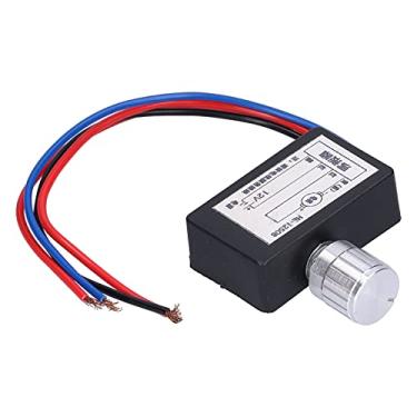 Imagem de Acouto Interruptor Eletrônico do Regulador de Velocidade PWM do Controlador de Velocidade 1250B para Motores 12V DC - Ajuste de Variável
