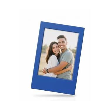 Imagem de Porta Retrato Magnético Para Câmeras Fujifilm Instax - Fotos 8x5| Ideal para Colecionadores, Decoração de Casa, Lembranças de Viagem e Presente(3 Unidades,Azul)