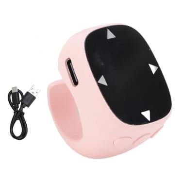 Imagem de EBTOOLS Anel de Rolagem, Anel de Controle Remoto Sem Fio 5.3 Com Painel de Toque para TikTok Gravação de Vídeo Page Turner (PINK)
