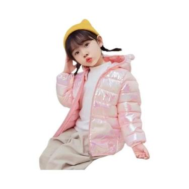 Imagem de Jaqueta Leve Com Capuz Para Meninos E Meninas, Casaco Colorido E Quent