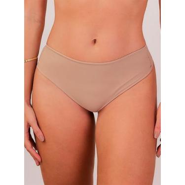 Imagem de Calcinha Cintura Alta Nayane CA 09 09 0001 Dupla Sem Costura T. M/42 E