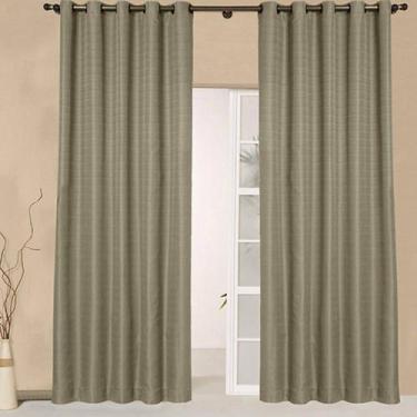 Imagem de Cortina Granitê com Ilhoses para sala/quarto 3,00x2,5m  Sultan