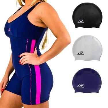 Imagem de Macaquinho Natação Hammerhead Xtra life Com Touca Slim-Feminino