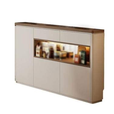 Imagem de KHUTRW3D Cozinha 20 cm cozinha armário lateral doméstico pequeno armazenamento restaurante parede armário buffet