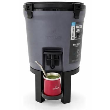 Imagem de Suporte para Garrafa Térmica/Galão 7,5L a 10L Water jug– Base Estável em PLA | com suporte para Copo (Preto)