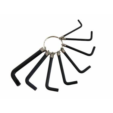 Imagem de Jogo kit de chave torx com 8 peças western