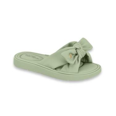 Imagem de Sandalia Chinelo Modare Feminino Conforto Slide Nobuck Ultra Soft Orto