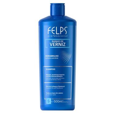 Imagem de Shampoo Banho de Verniz Hidrabrilho Felps Professional - 500mL