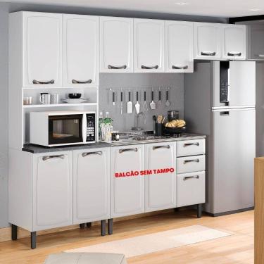 Imagem de Cozinha Completa Itatiaia New Premium 4 Peças Com Forno Branco