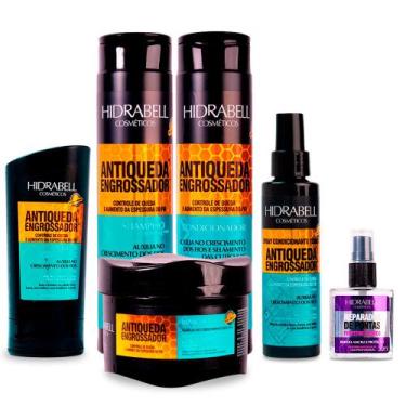 Imagem de Combo Antiqueda Engrossador Pequeno Com Reparador de Pontas Tratamento