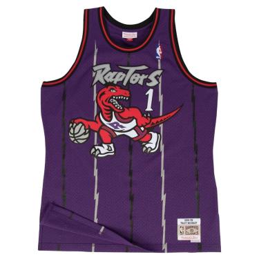 Imagem de Regata Mitchell & Ness NBA Swingman Jersey Toronto Raptors Road 1998-99 Tracy Mcgrady M...