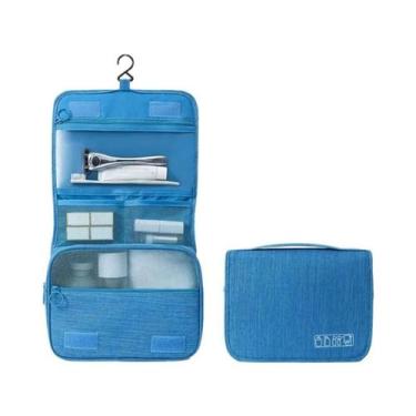 Imagem de Bolsa De Cosméticos De Viagem Unissex Grande, Organizador De Produtos 