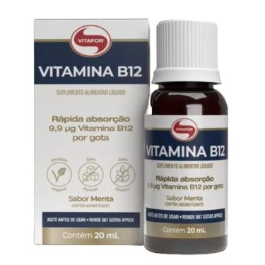 Imagem de Vitamina B12 Líquida Vitafor 20ml