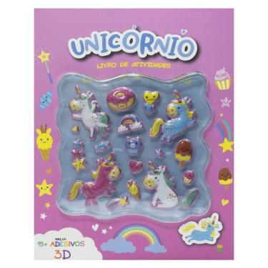 Imagem de Livro - Adesivos 3D - Livros de Atividades: