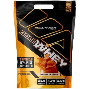 Imagem de Whey Gold Adaptogen 100% Proteína Concentrada 900g Doce Leite-Unissex