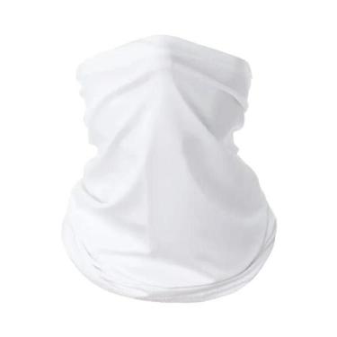 Imagem de Turbante Unissex De Seda Gelada Multiuso, Bandana, Protetor De Pescoço