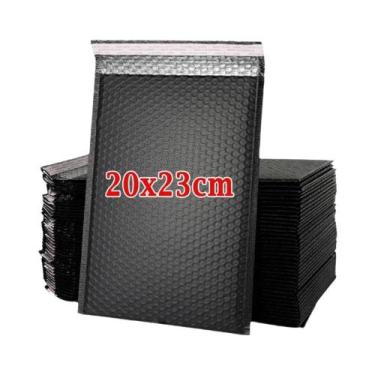 Imagem de Envelopes De Bolha Pretos Impermeáveis Com Selagem Automática 50PCS Or