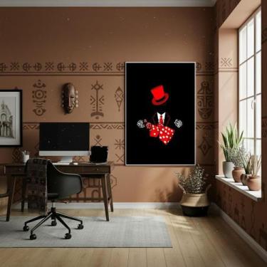 Imagem de Quadro Decorativo Os Dados De Zé Pilintra - 70X50Cm - Quadros On-Line