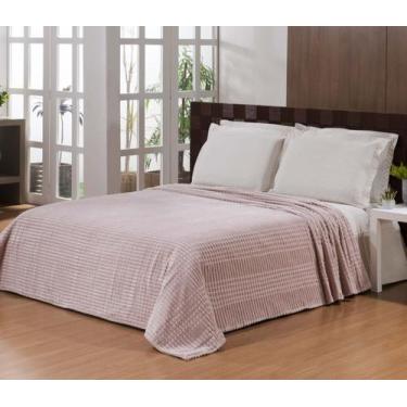 Imagem de Manta Cobertor Canelada King - Soft Alta Gramatura - 2,40x2,70 Cores L