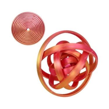 Imagem de Brinquedo Giratório 3D Impresso: Giroscópio De Dedo Com Rotação Por Gr