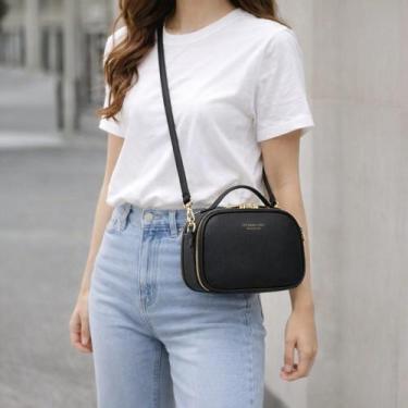 Imagem de Bolsa Pequena Bag Transversal Veryrio, Preto