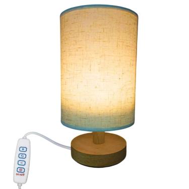 Imagem de Luminaria de Mesa LED Abajur Minimalista Candeeiro USB Iluminaçao Regulavel Cabeceira Decoraçao Quarto Sala Escritorio