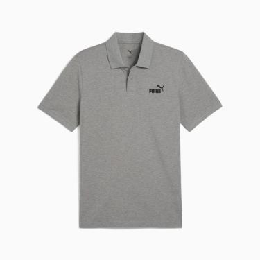 Imagem de Camisa Polo Puma Essentials Logo No.1 Pique Masculina-Masculino