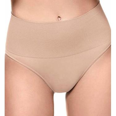 Imagem de Calcinha Fio Dental Modeladora Trifil, P, Chocolate