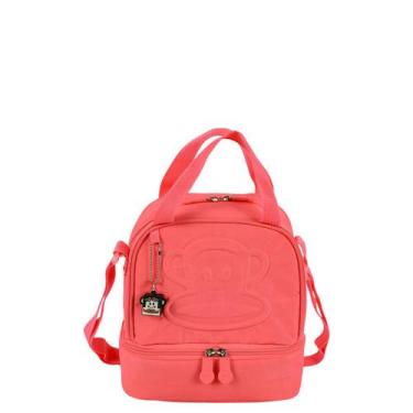 Imagem de Lancheira 2 Compartimentos Paul Frank Classics Neon Laranja - Papaya -