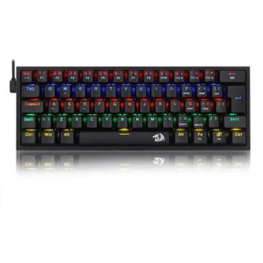 Imagem de Teclado Mecanico Gamer Redragon Fizz Pro, RGB, Switch Brown, Preto - K616-Rgb-B