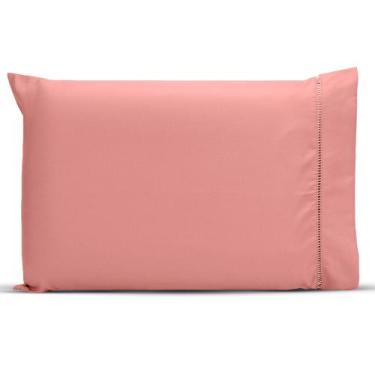 Imagem de 1 Fronha com Ponto Palito 70cm x 50cm Percal 180 Fios - BEM ME QUER , 