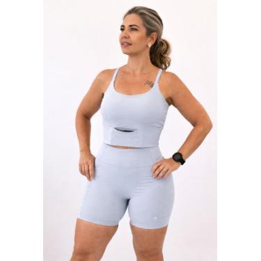 Imagem de Top 360 Treino Pesado Alta Sustentação C/Super Bolso - JV FOR, G, Nevo