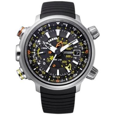 Imagem de Relógio Masculino EcoDrive Citizen Altichron Preto TZ30357Y