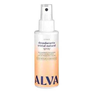 Imagem de DESODORANTE SPRAY CRISTAL NATURAL CITRUS VEGANO 120ml ALVA