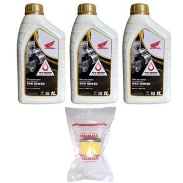 Imagem de Revisão Fourtrax 420 14 A 20 3 Litros Oleo + Filtro Honda 