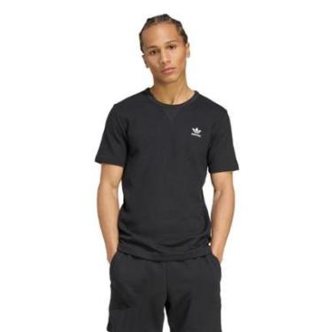 Imagem de Camiseta Waffle Trefoil Essentials Adidas Masculina-Masculino