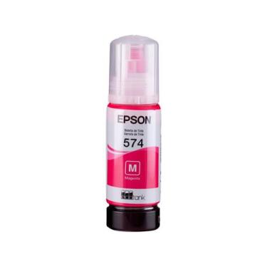Imagem de Refil Tinta Magenta T574 T574320 Original Epson Fotográfico Compatível