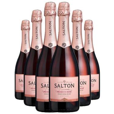 Imagem de Kit 6 Espumante Salton Prosecco Rose 750ml