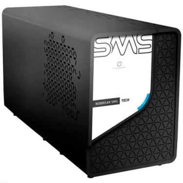 Imagem de Nobreak SMS Tech 800BI 800VA 6 Tomadas 0029302, Preto, Bvolt
