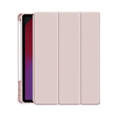 Imagem de Capa Para iPad Com Suporte Trifold E Porta-Lápis Para 9.7 10.2 10.5 5ª